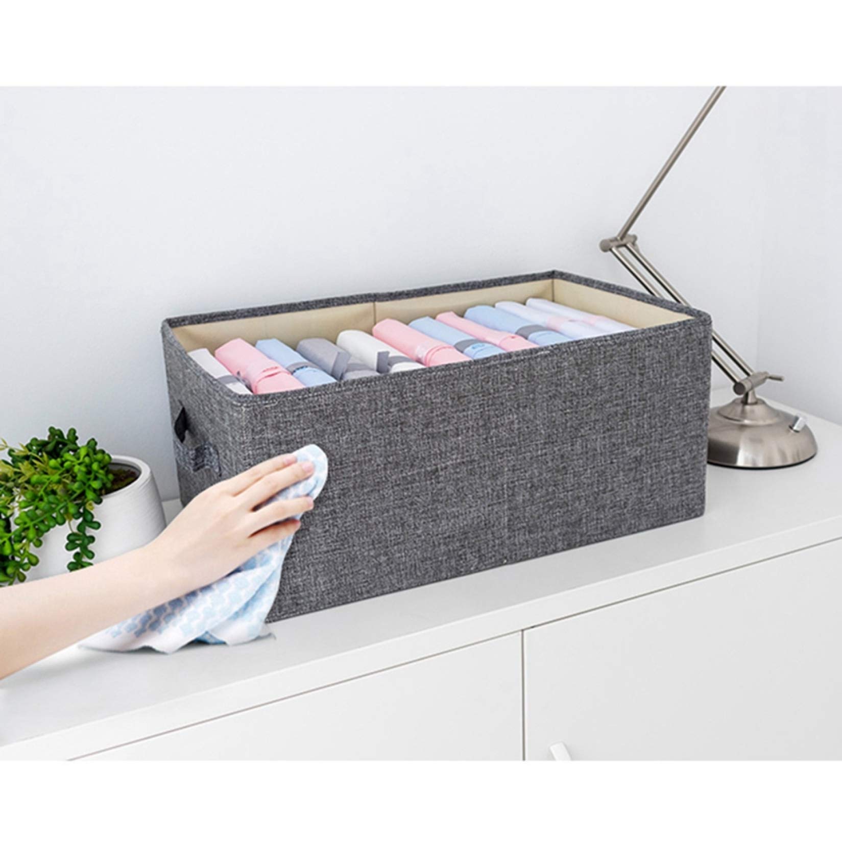 Amazon｜MJKQ9 収納ボックス ふたなし 大容量 2個セット 4個セット