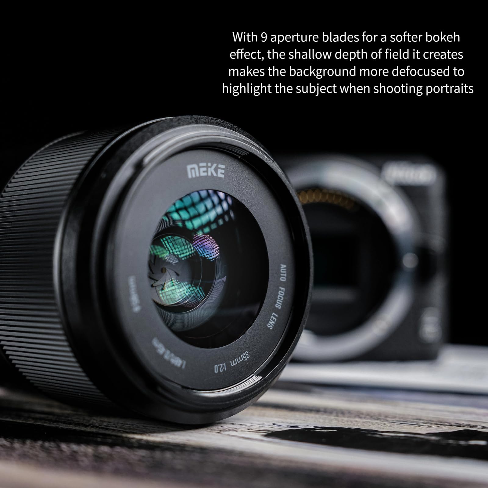 Meike Obiettivo grandangolare 35 mm F2.0 con messa a fuoco automatica Full Frame STM Stepper Motor Lens ad ampia apertura fissa per fotocamere mirrorless Nikon Z-Mount Z5 Z6 Z7 Z6II Z7II Z6III Z9 Z30