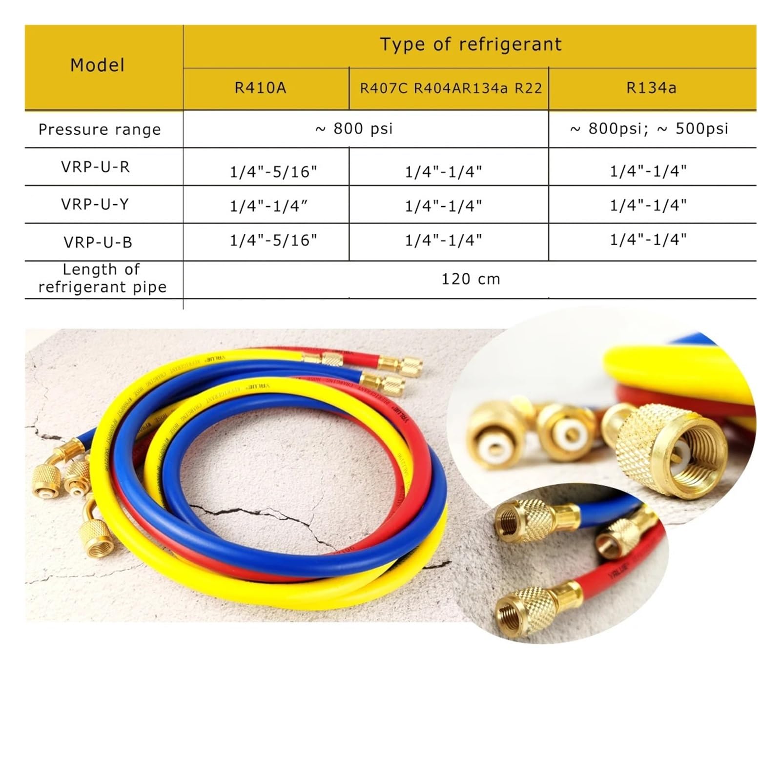 Attrezzi per svasatura Kit di Utensili for Svasatura Integrati for Refrigerazione Set di Utensili for Refrigerazione Set di Espansori con Manometro for Pressione del Refrigerante
