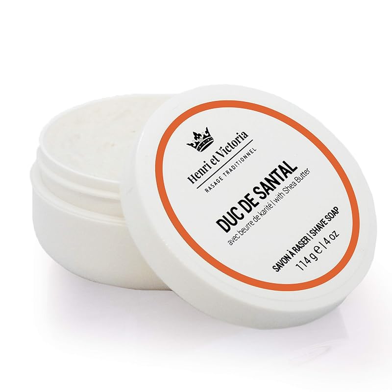 Sabonete de Barbear HENRI ET VICTORIA Duc de Santal 114 g