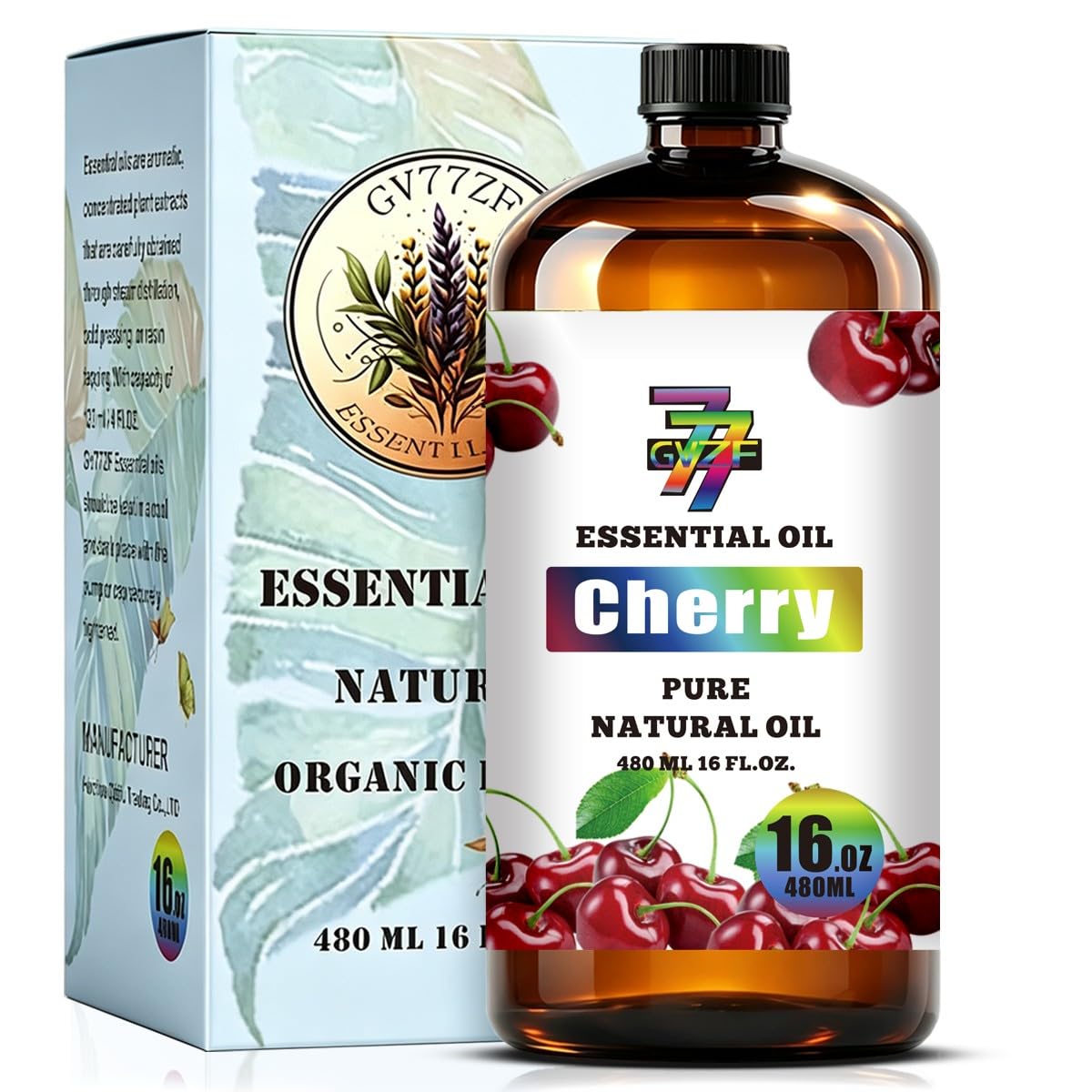 Cherry Essential Oil for Diffuser Massage Cleaning,Cherry Oil 16 oz