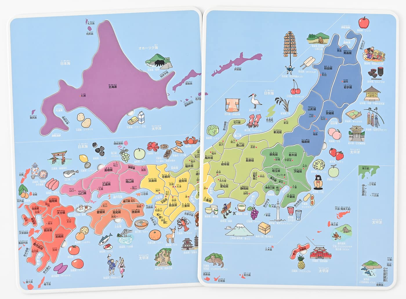 日本地図 ジグソーパズル ジグソーパズル(日本地図) - メルカリ