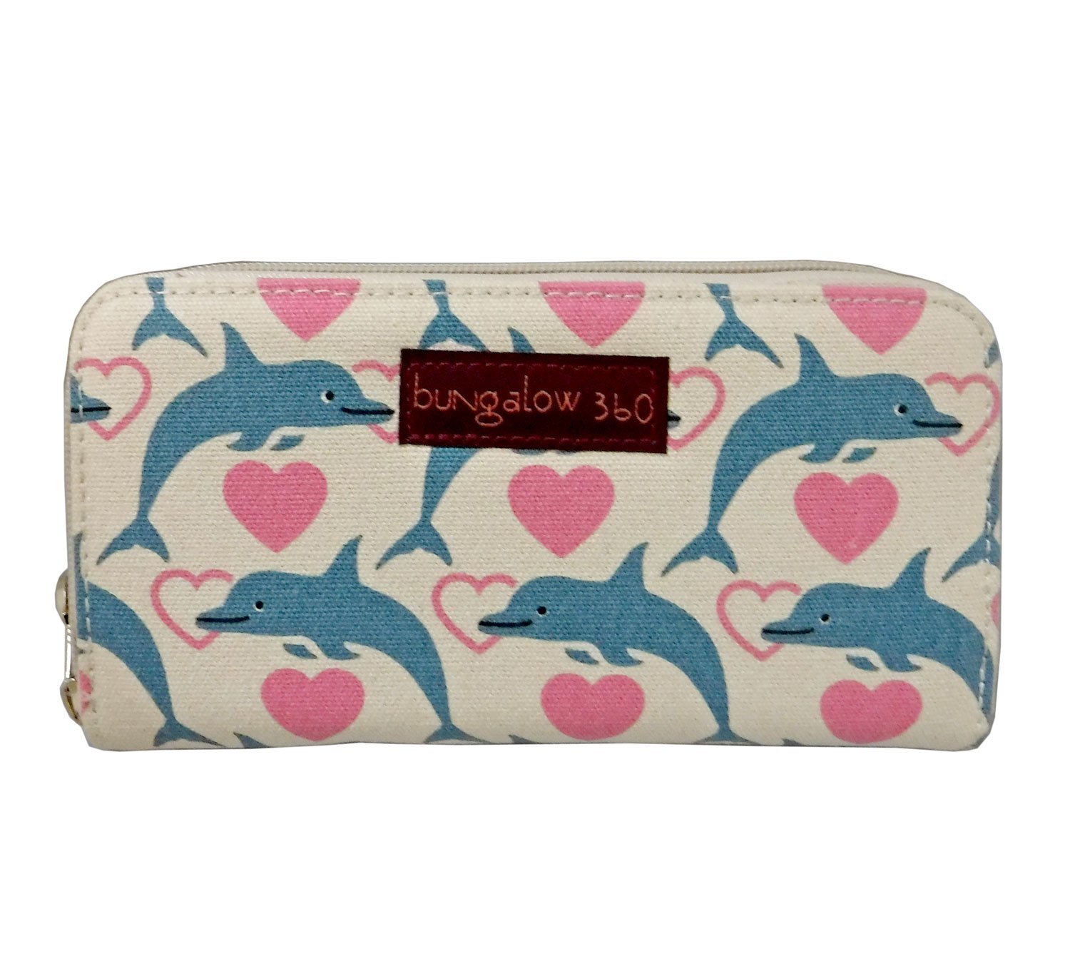 bungalow 360Zip Around Wallet