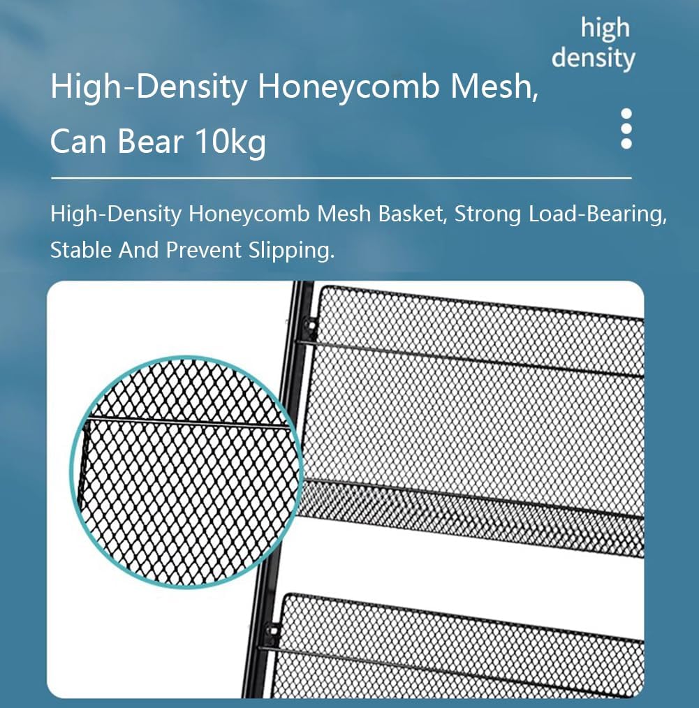 Floor-Standing Magazine Rack,4 Tier Iron Mobile Magazine Holder Brochure Display Stand with Casters for Exhibitions,Shopping Malls,Hospitals,Offices