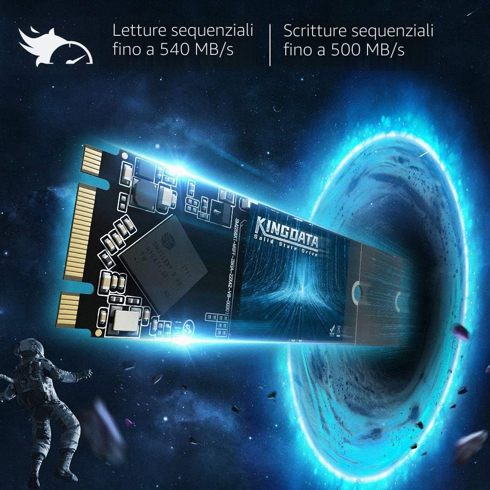 Unità SSD M.2 2280 128 GB Ngff Interno Disco Rigido 1 TB 512 GB 250 GB 120 GB per laptop SATA III 6 GB/s Il desktop ad alte prestazioni (128 GB, M.2 2280)