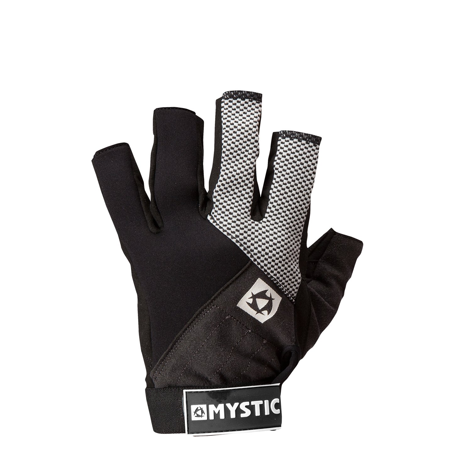 Gants Mystic Watersports – Short Doigt, Néoprène, Noir, Paume Amara, Antidérapants Et Respirants Pour Le Surf Et Le Kitesurf