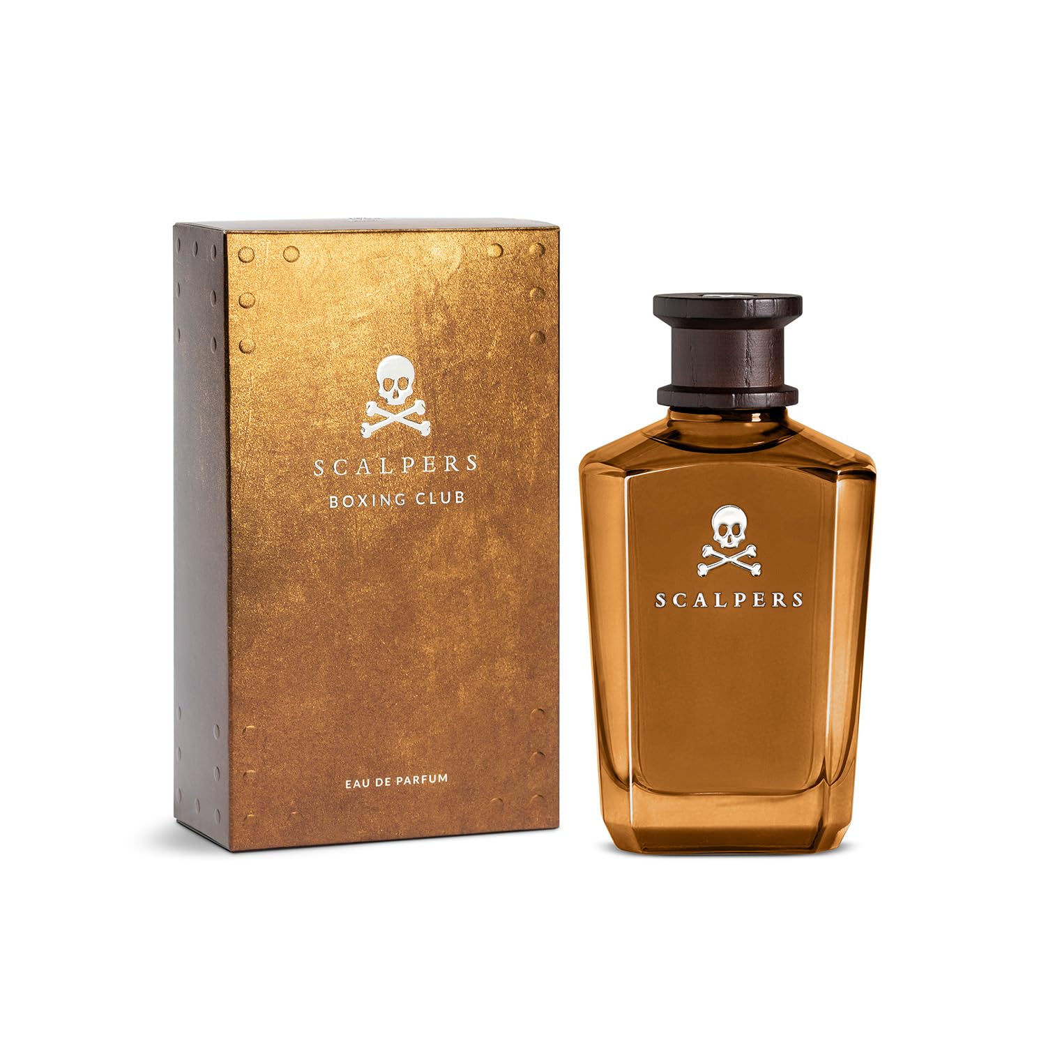Scalpers The Boxing Club, Eau de Parfum da Uomo, Profumo Uomo con Fragranza di Felce Aromatica e Note di Iris, Foglie di Violetta e Rabarbaro, Ottimo come Regalo Uomo, Profumo da Uomo 125ml con Spray