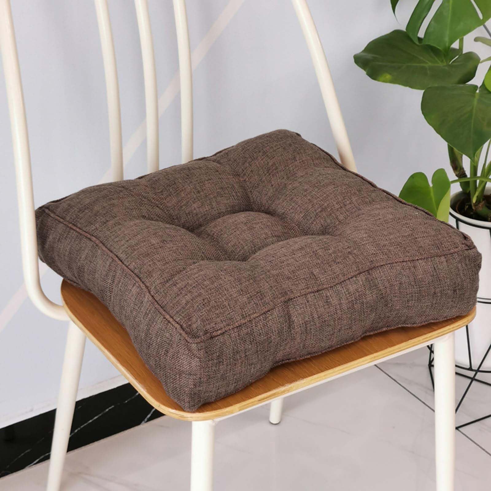 Almohadillas de asiento de mesa gruesas de 8 cm para aliviar la dureza de tus sillas de terraza