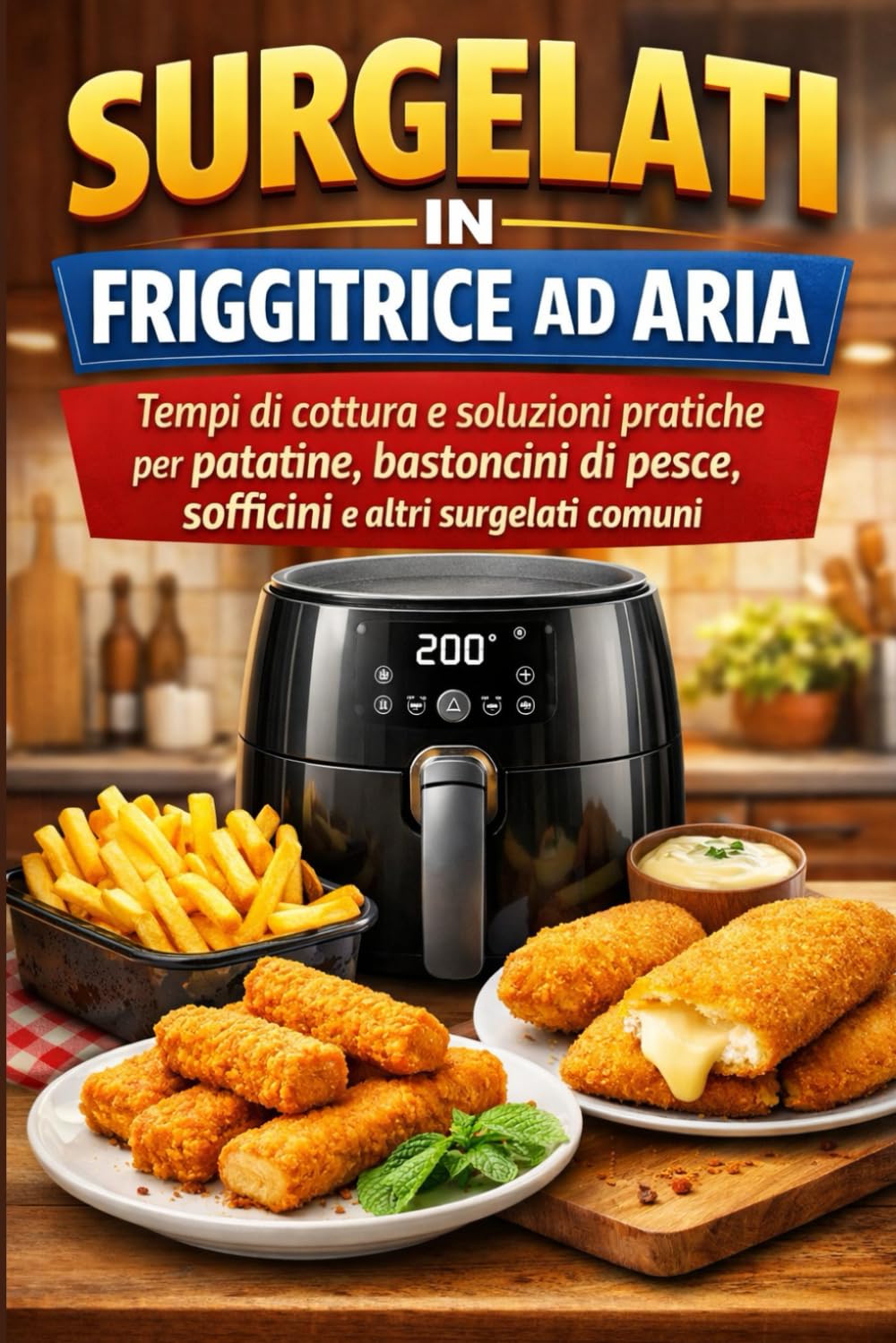 Surgelati in Friggitrice ad Aria: Tempi di cottura e soluzioni pratiche per patatine, bastoncini di pesce, sofficini e altri surgelati comuni