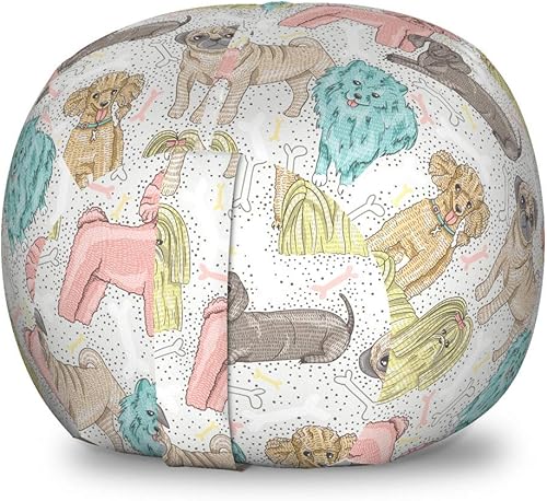 Miniatura 30 de Ambesonne Silla de almacenamiento de juguetes de galaxia, arte espacial de la galaxia, planetas del sistema solar, planetas, mercurio, urano,