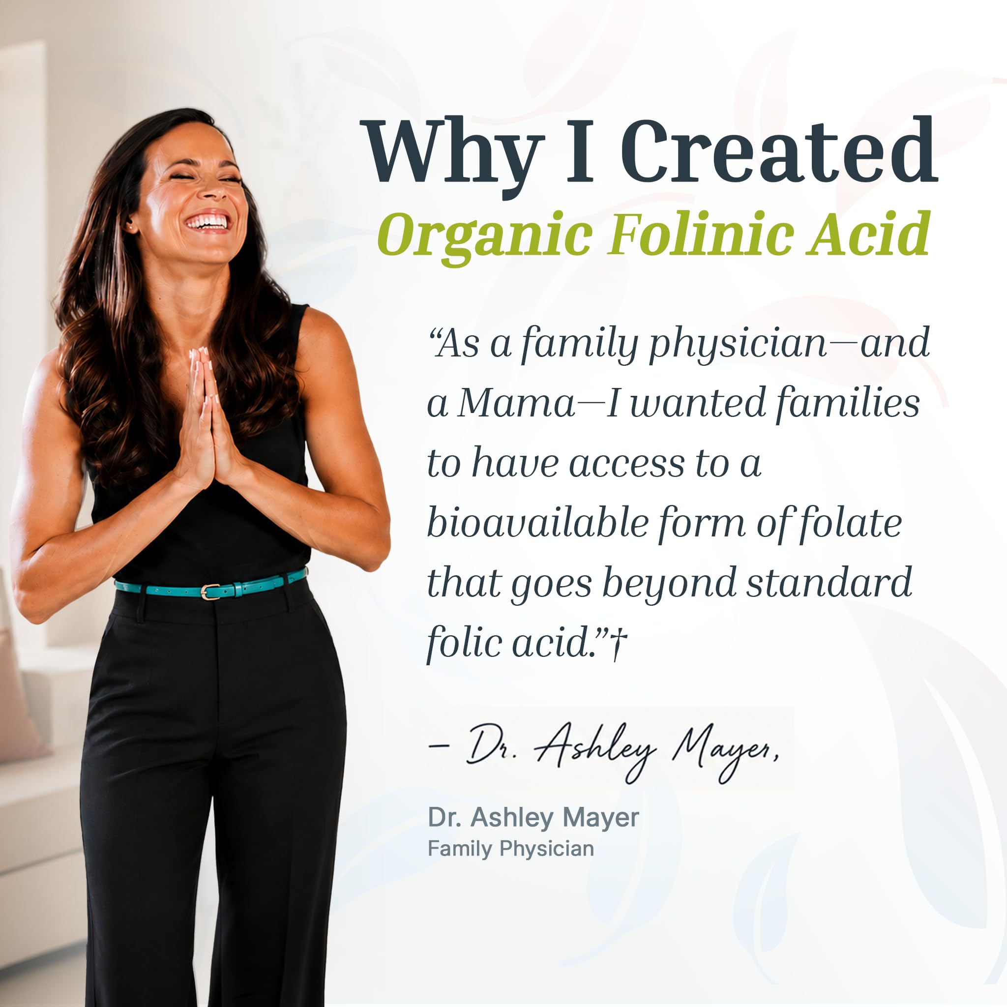 Dr. Green Mom Folinic Acid For Kids & Adults — High Dose — MTHFR-Friendly Folic Acid Alternative — Organic Liquid Drops — 500 mcg/Drop — Vitamin B9 for Methylation, Neurological & DNA Support, 1 fl oz — Amazon image 5
