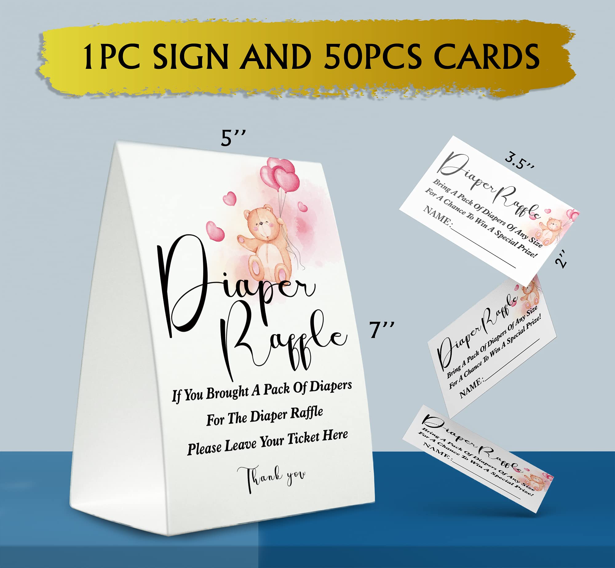 Baby Shower Gifts For Games Diaper Raffle Baby Shower Game Kit - 1 ...