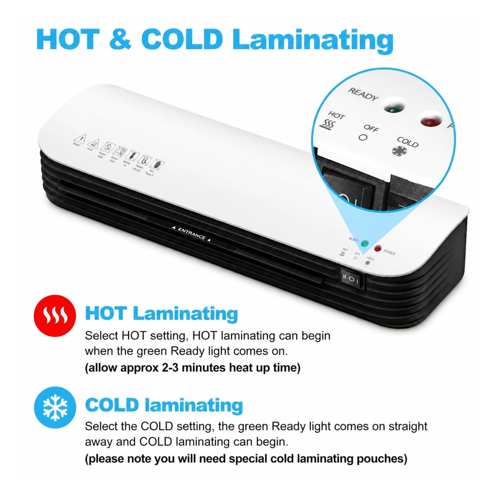 Laminator, Maszyna Do Laminowania Na Gorąco I Zimno SL299 do domu i biura | Gilotyna Papieru, Zaokrąglacz Rogów, A4, System 2-rolkowy, Szerokość Wejściowa 230 Mm, 160-250 Mikronów