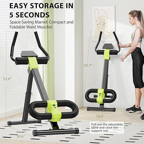 Miniatura 3 de Equipo de Entrenamiento Abdominal, Máquina de Abdominales para Gimnasio en Casa, Equipo de Ejercicio de Entrenador Abdominal para Ejercicio