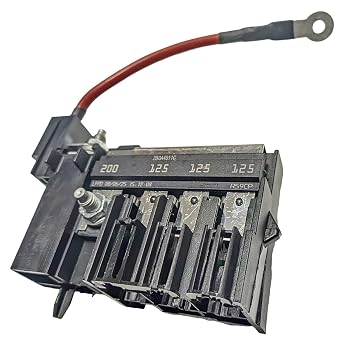 FOKES BC3Z14526BA Circuit Breaker Assembly Mega Fuse Compatible with 2011-2016 Ford F-250 F-350 F-450 Super Duty 6.7L Power Stroke Diesel Replace# BC3Z-14526-BA