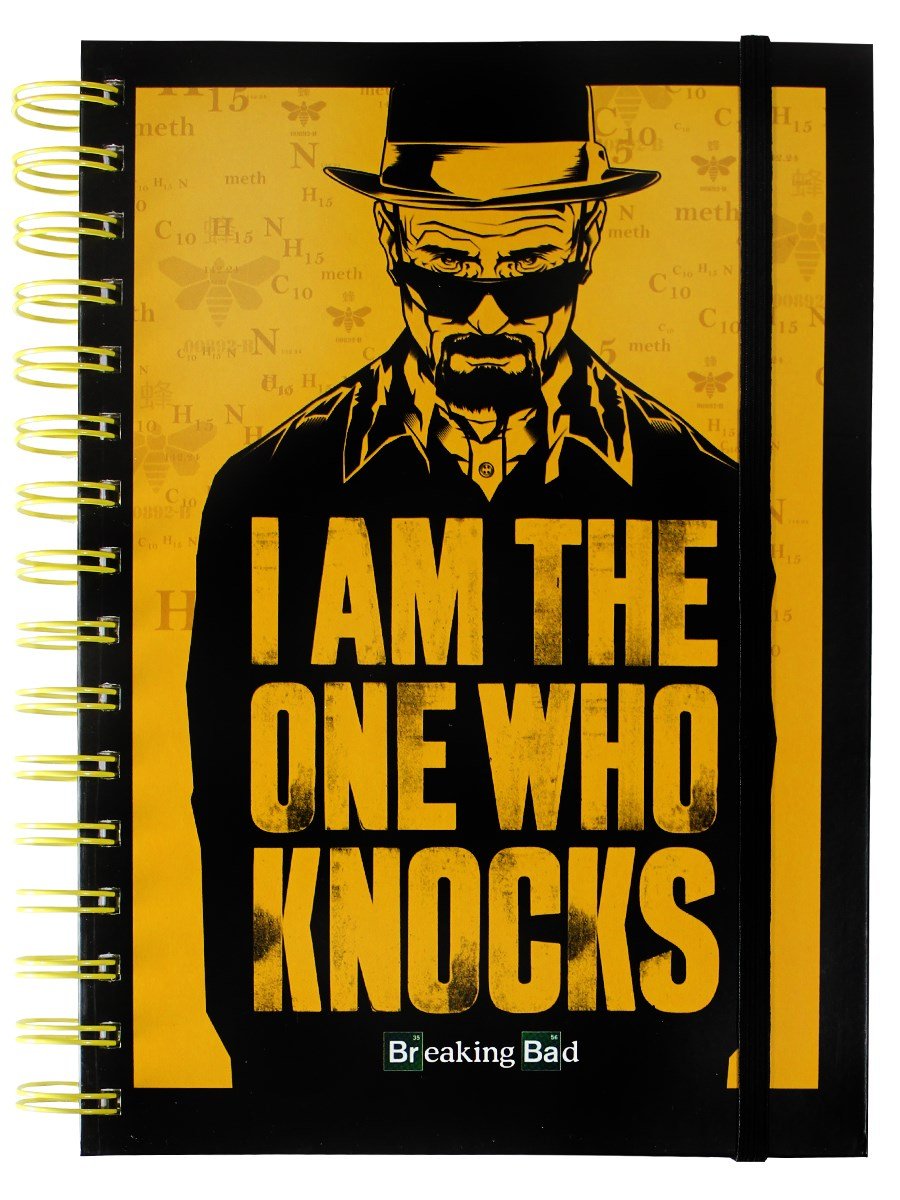 Breaking Bad A5 SR71702 "I Am the One Who Knocks" Notebook