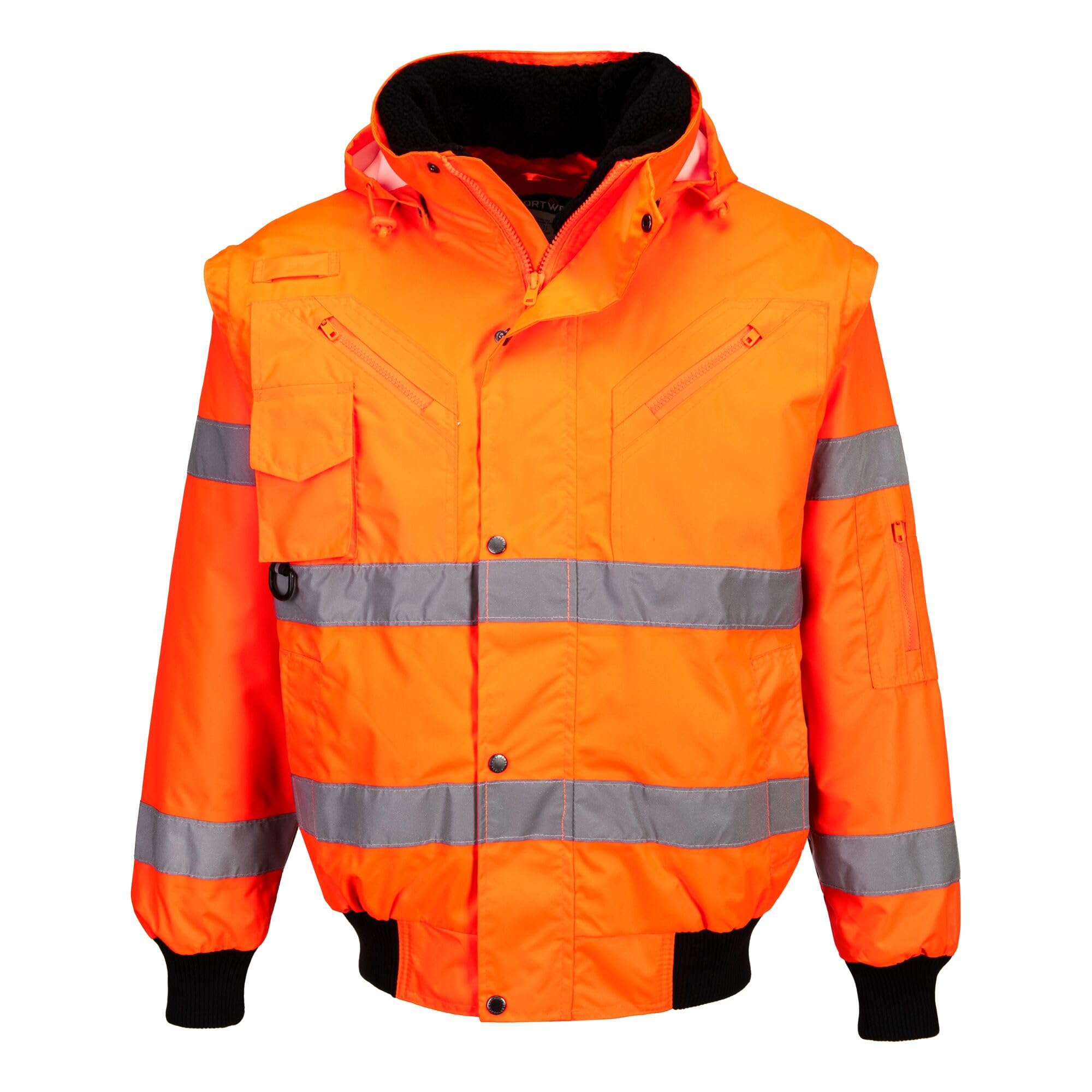 Portwest C467 Hi-Vis 3-in-1 Jacket Bombardero