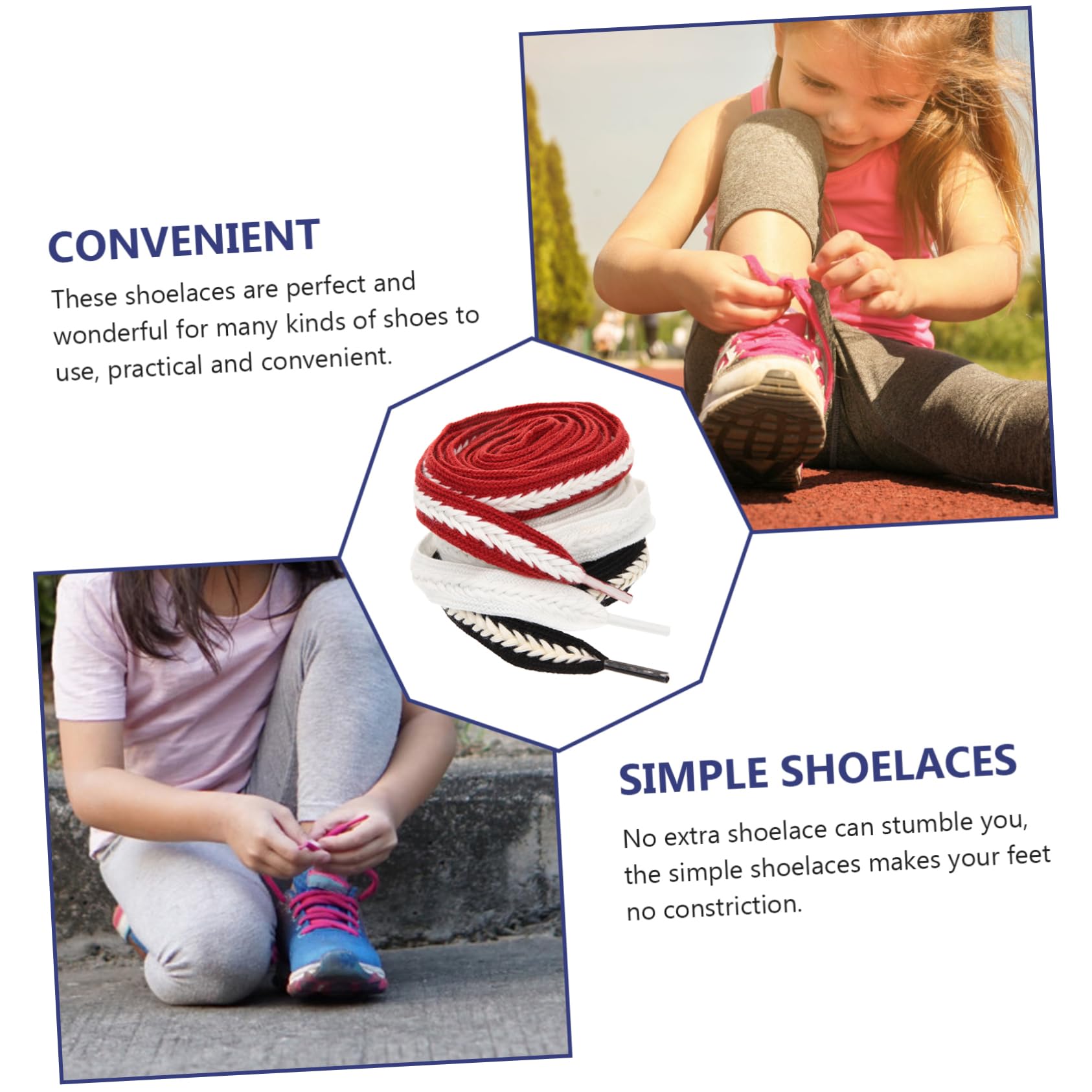 9 Pares Cordones De Trigo Trenzado Botas Deportivas Reemplazo De Cordones Zapatos De Senderismo Cordones Zapatillas De Deporte Zapatos De Tela Poliéster Algodón Zapatos Deportivos