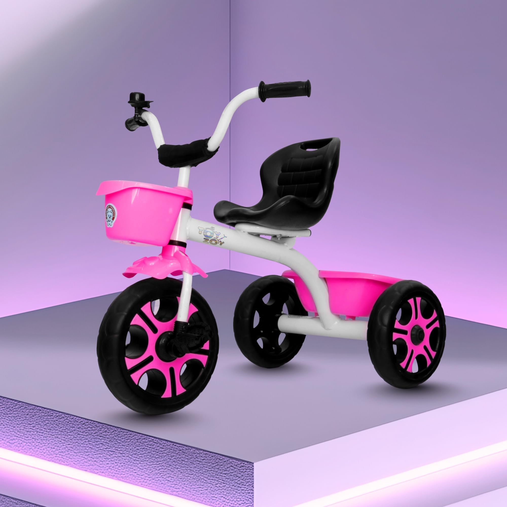 stoy キッズバイク　グレージュ Toyzoy Comfy Lite Kids|Baby Trike|Tricycle with Dual Storage