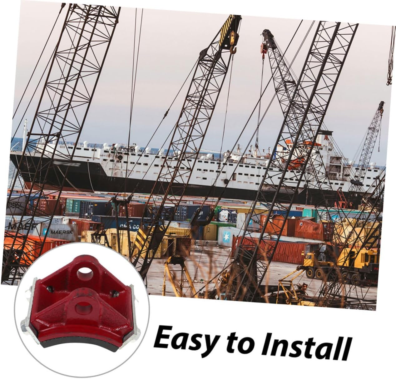 Heavy Duty Brake Shoe for Hydraulic Tower Cranes Wear-Resistant Friction Pads for Safe and Efficient Operation Easy Installation Compatible Series