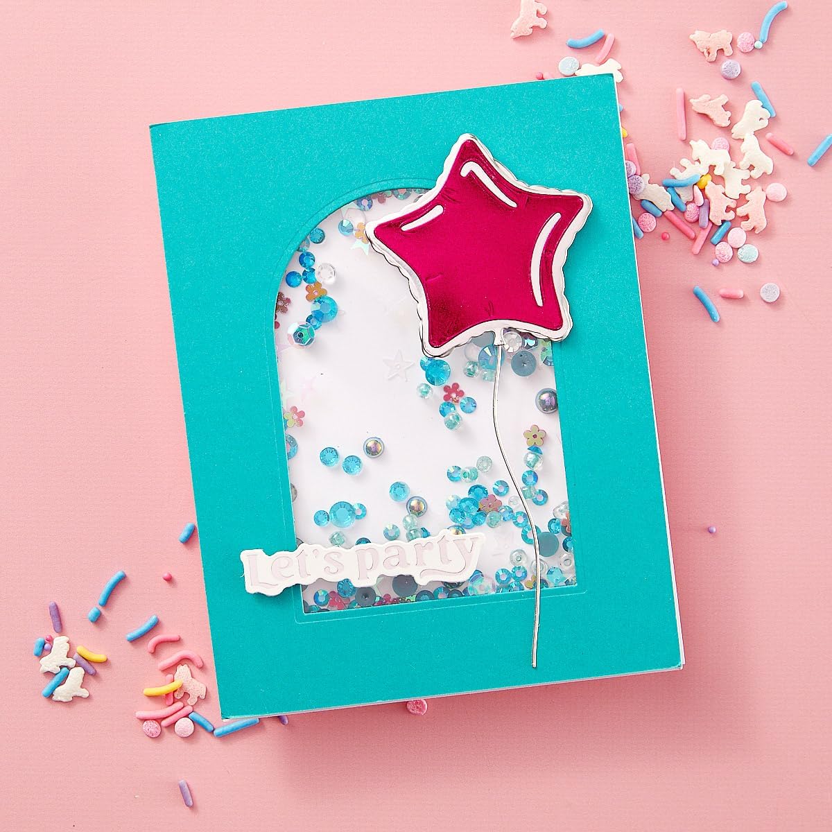 Spellbinders GLP-437 Birthday Sentiments Glimmer Hot Foil Plate & Die Set from Simon's Birthday Bash Collection by Simon Hurley
