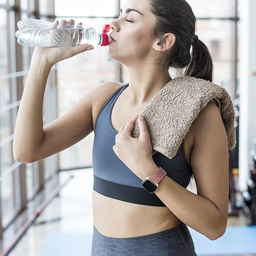 Miniatura 8 de Maledan Compatible con correas Fitbit Versa 4 y Fitbit Sense 2 para mujeres, hombres y niñas, correa de repuesto con estampado de leopardo para