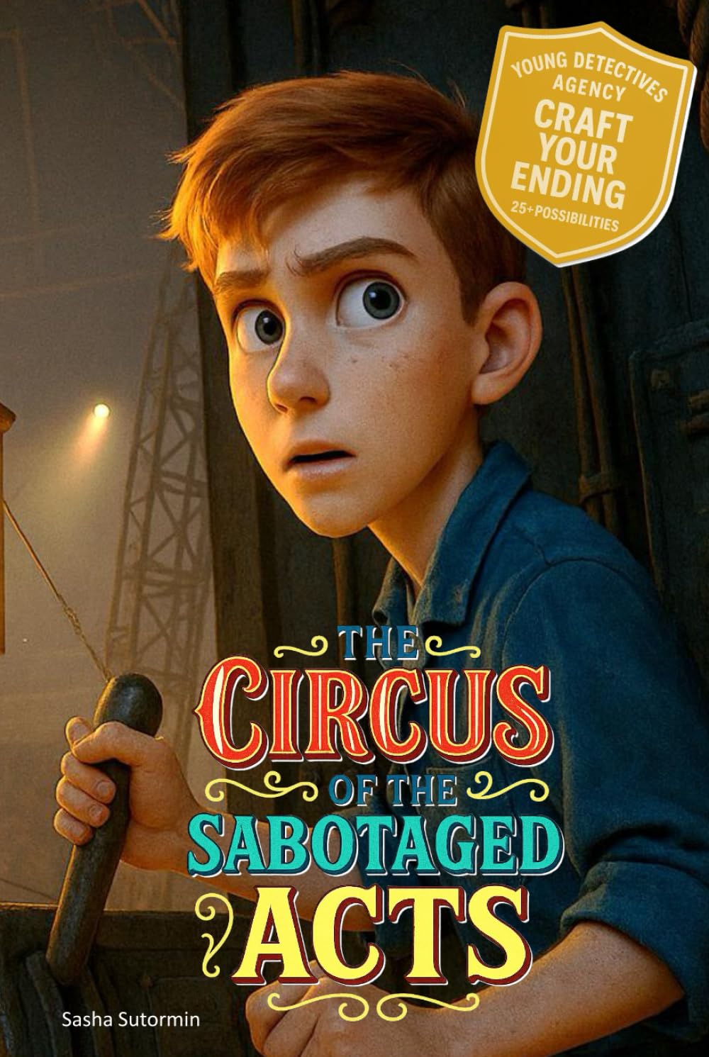 Young Detectives Agency - The Circus of Sabotaged Acts: An interactive power to choose adventure where you say which way the story goes, as every ... your own interactive, multi-ending adventure)