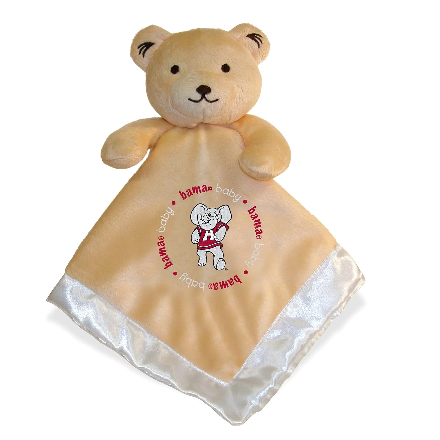 BabyFanatic Tan Security Bear - NCAA Alabama Crimson Tide - Officially Licensed Snuggle Buddy