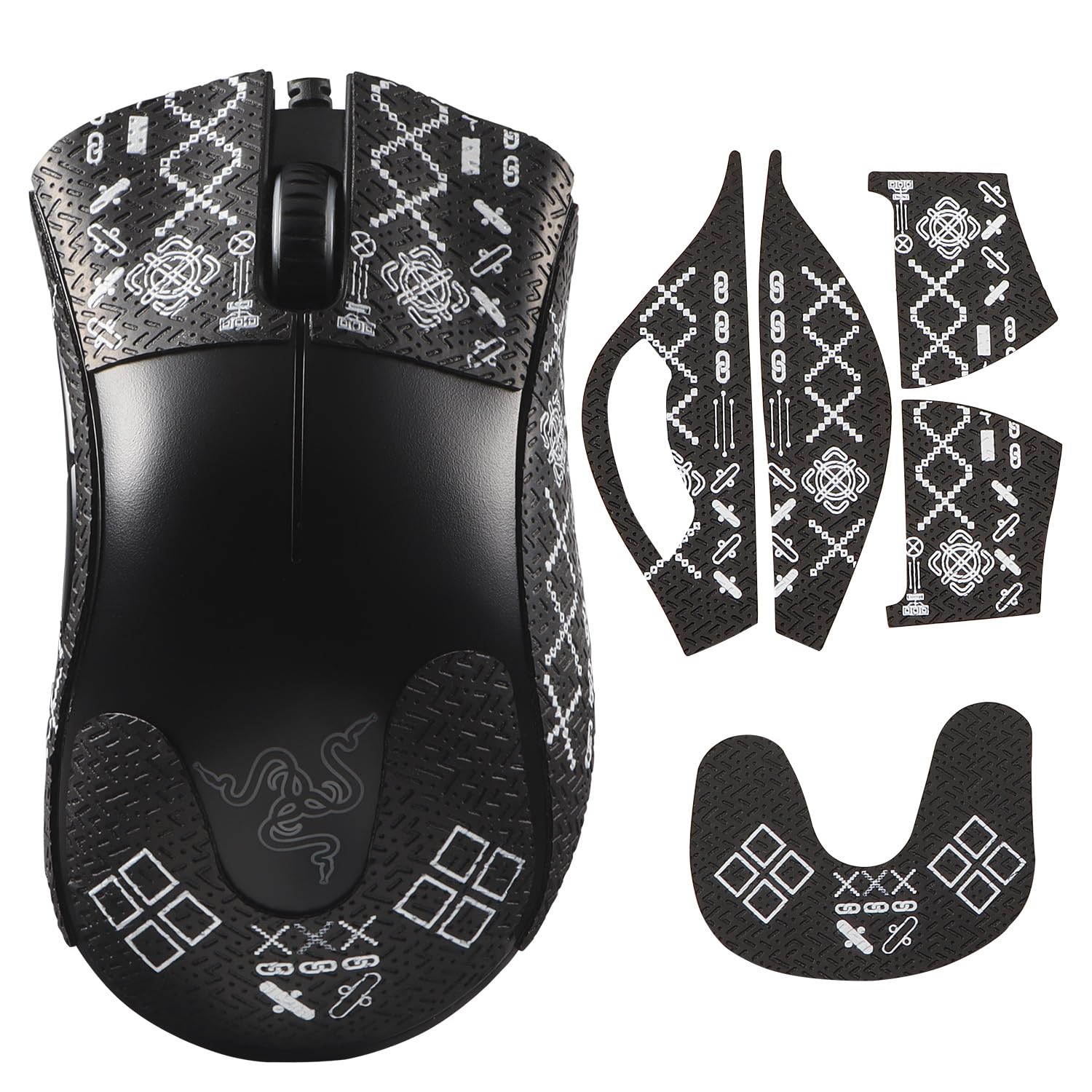 Amazon.com: immoenuc Mouse Grip Tape Sticker for Razer DeathAdder