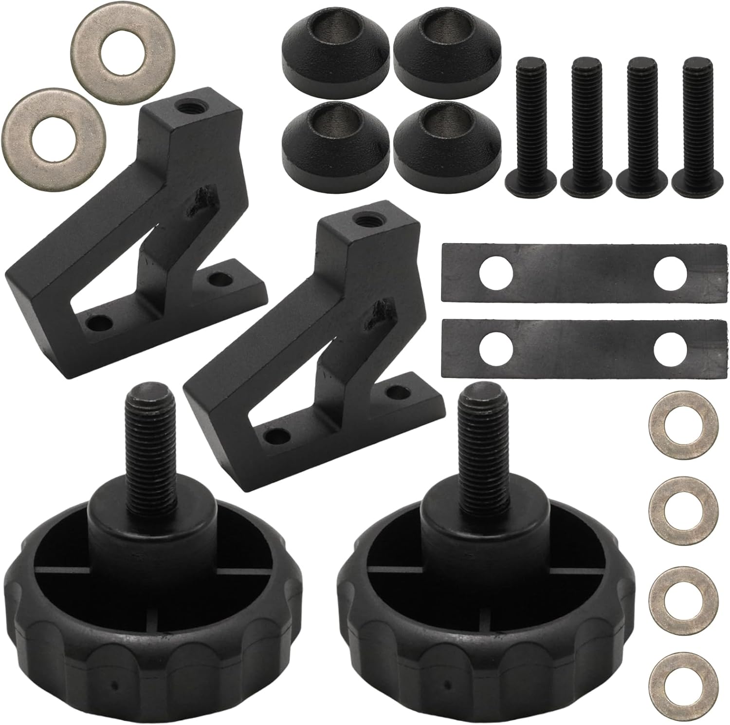 11586.04 High Lift Jack Mounting Bracket Kit, Replacement for Jeep Wrangler JK 2007-2018