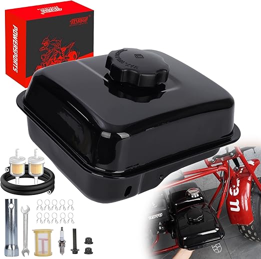 Motorcycle Fuel Tank Gas Tank with Upgraded Threaded Cap