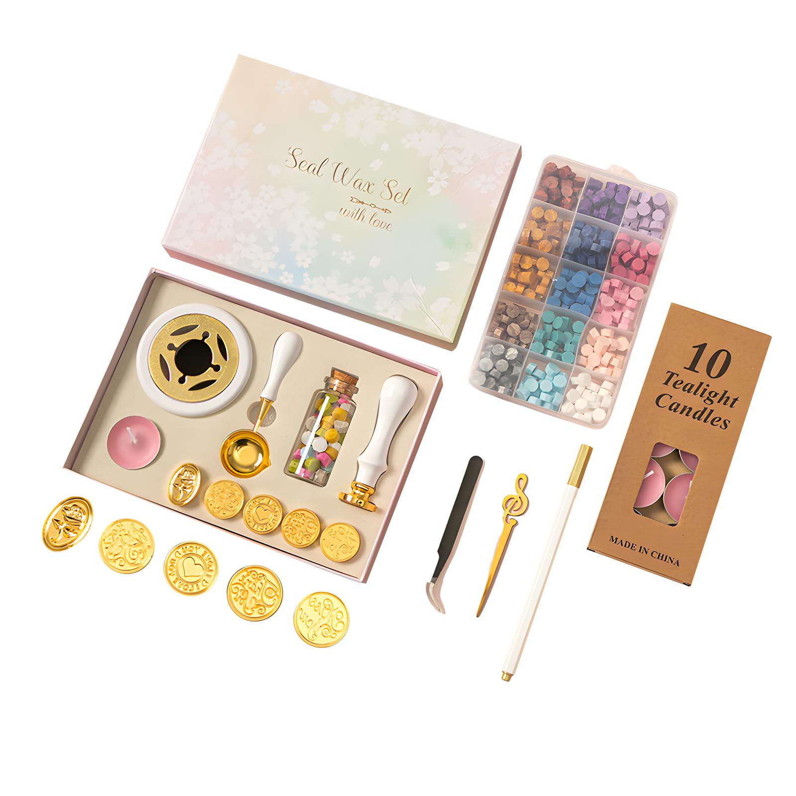 Lovely & Sweet クリンキングスタンプセット Amazon.co.jp: 木製スタンプセット 数字＆曜日 かわいい