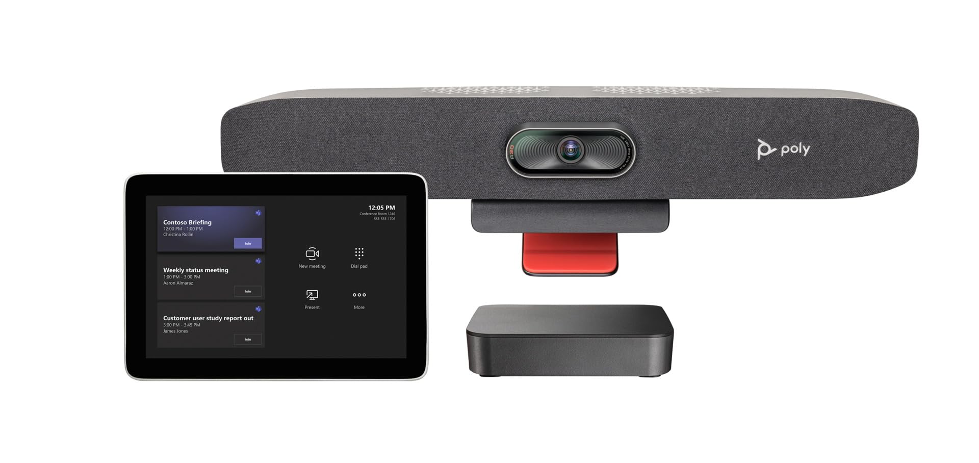 Poly Kit para Salas pequeñas, Sistema de videoconferencia Studio R30 EU
