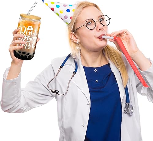 Miniatura 10 de Purpeak Juego de 6 regalos de agradecimiento para enfermeras, regalo divertido para la semana de la enfermera, regalos de emergencia para