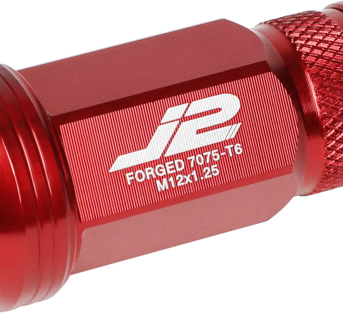Black Friday Clearance J2 Engineering LN-T7-022-125-RD 20Pcs M12 x 1.25 7075-T6 Aluminum 80mm Spiked Cap Lug Nut w/Socket Adapter (Red) Tech Deals 🔥 J2 Engineering LN-T7-022-125-RD 20Pcs M12 x 1.25 7075-T6 Aluminum 80mm Spiked Cap Lug Nut w/Socket Adapter (Red)