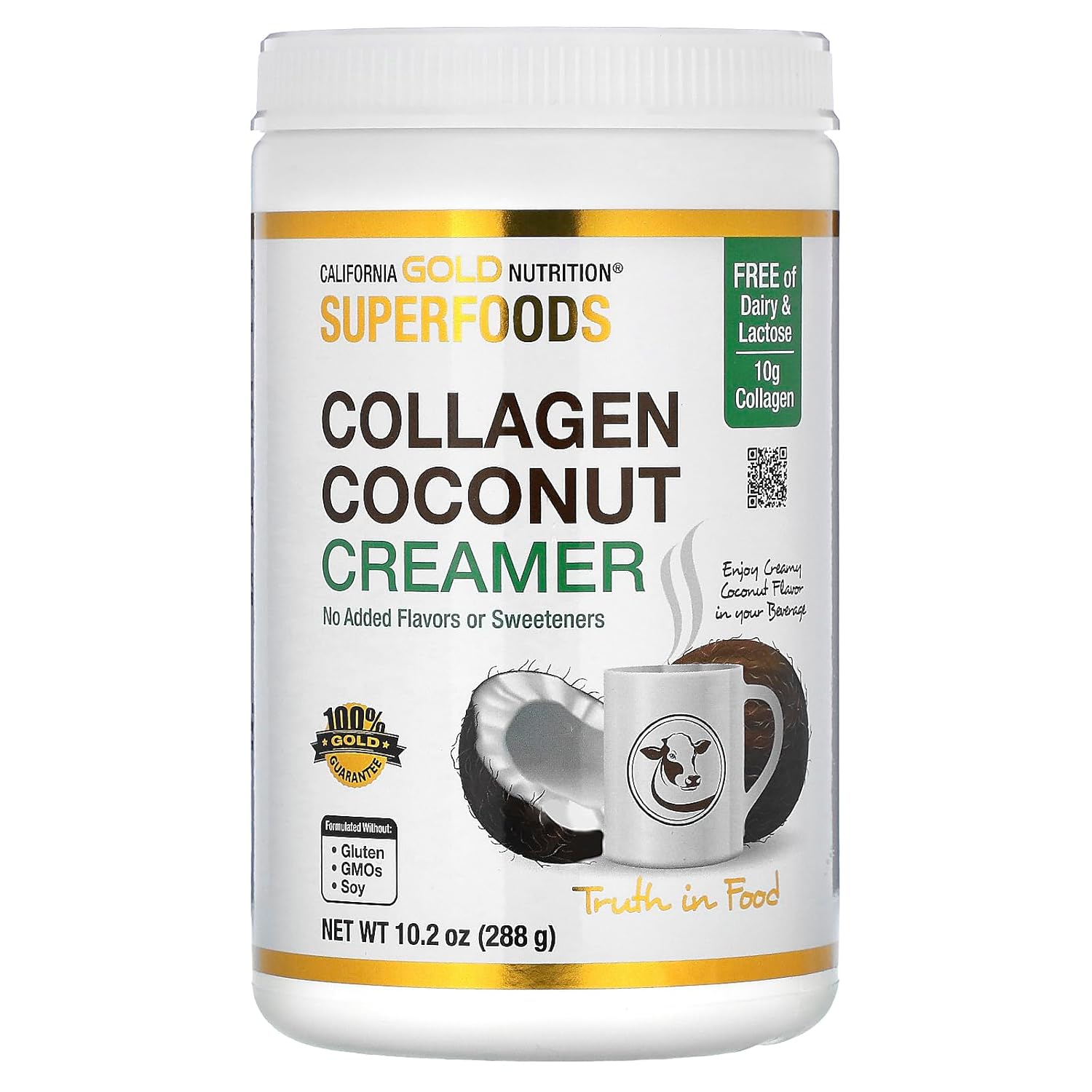 California Gold Nutrition Superfoods, Collagen Coconut
