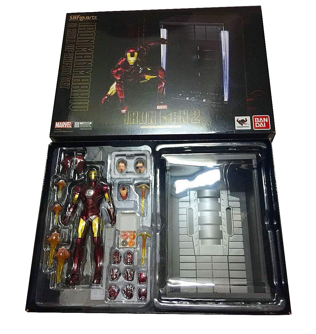 Amazon.co.jp: Iron Man Mark IV + Hall Of Armour Set (Marvel) S.H.