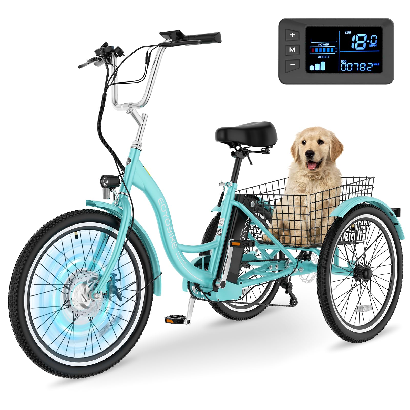 MOONCOOL Electric Tricycle