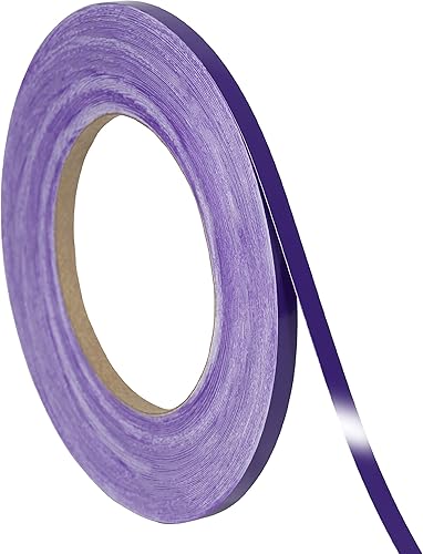ORACAL 651 - Cinta de vinilo con adhesivo para pintar rayas, calcomanía para perfilar, 1/4 de pulgada, color morado