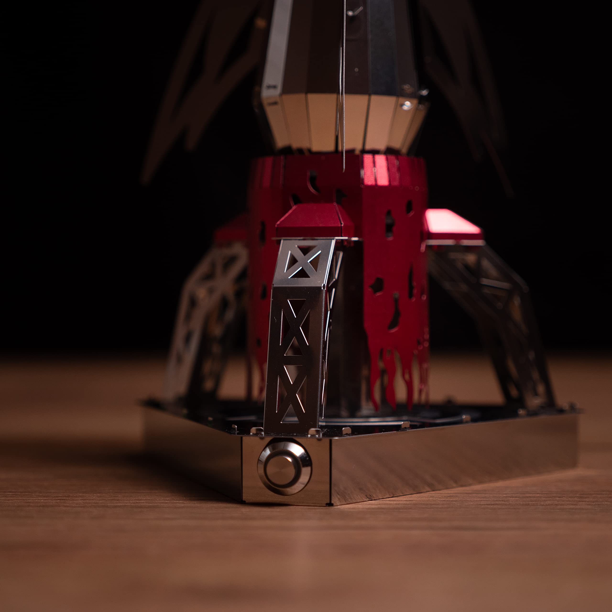 METAL-TIME Modello a razzo spaziale profondo Kit modello in metallo Cosmos Rocket Kit modelli 3D in metallo per costruire per adulti modello stazione spaziale AD Astra