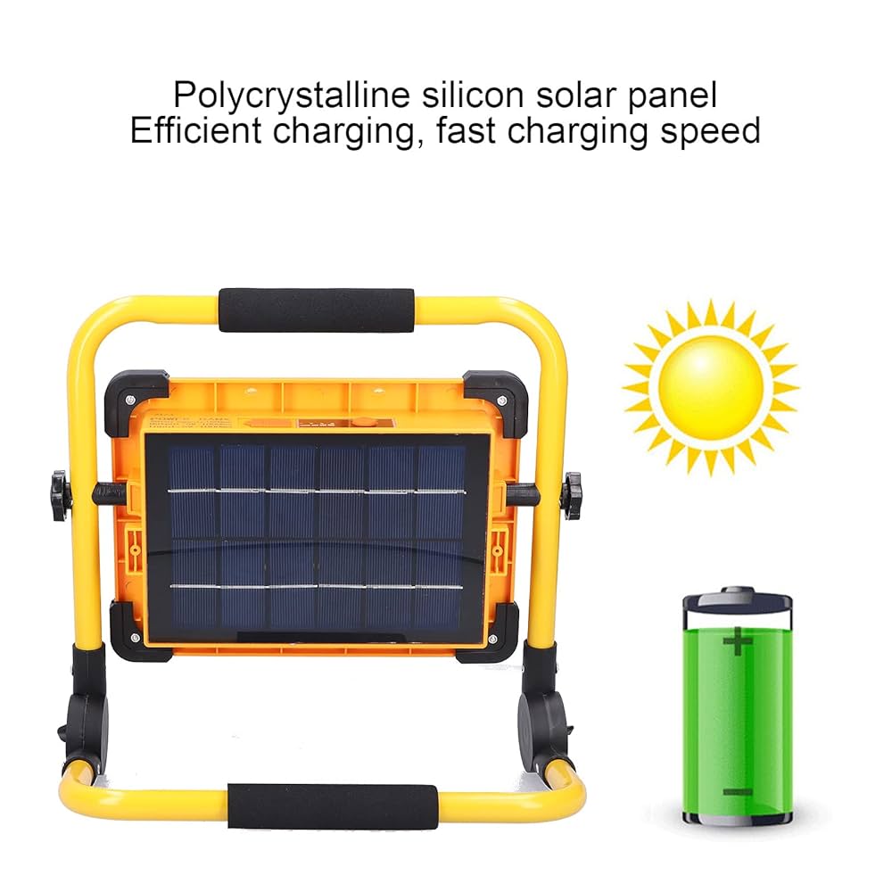 Amazon | 充電式 LED 作業灯 100W 8000LM IP65 防水 ポータブル