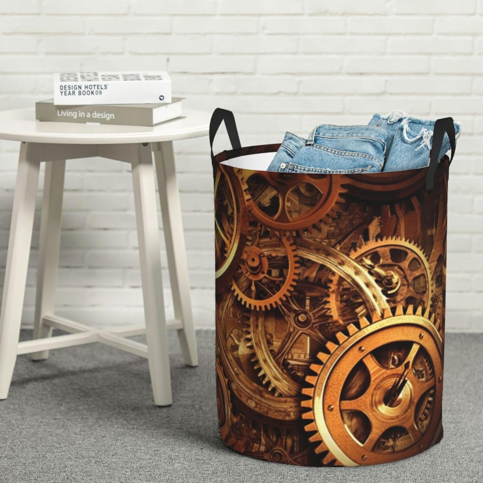 Panier à linge autonome grand format pliable pour trier les couvertures de chambre