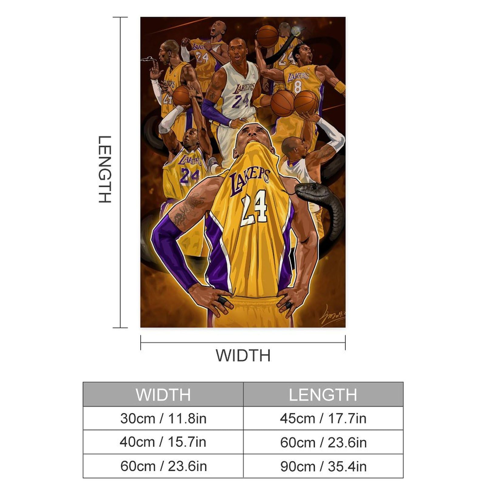 Amazon.co.jp: NBA コービー・ブライアントB (47) コビージェームズ