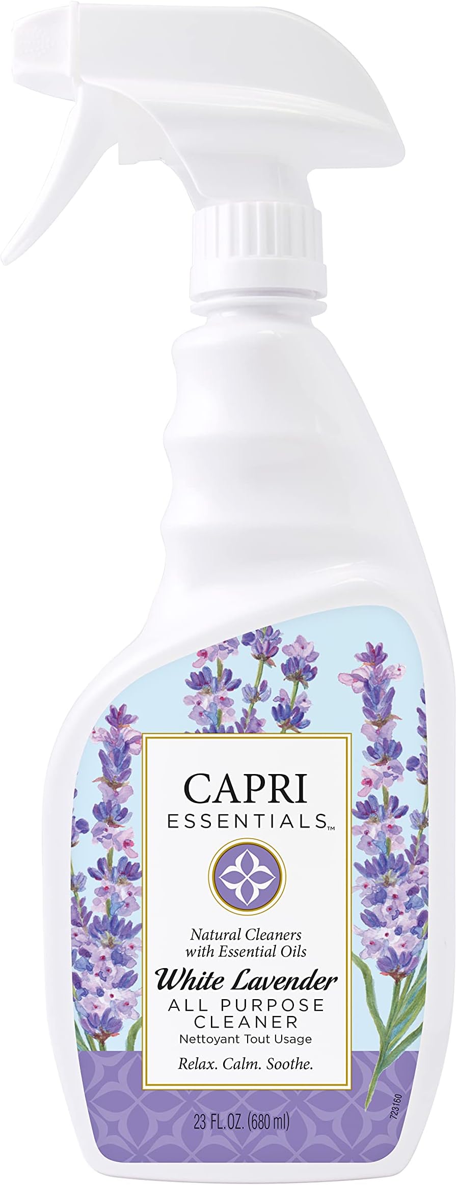 APC, Household Dust Remover, Kitchen Counter Surface Spray, Removes Grime, Blend of Essential Oils, White Lavender, 23 FL Oz