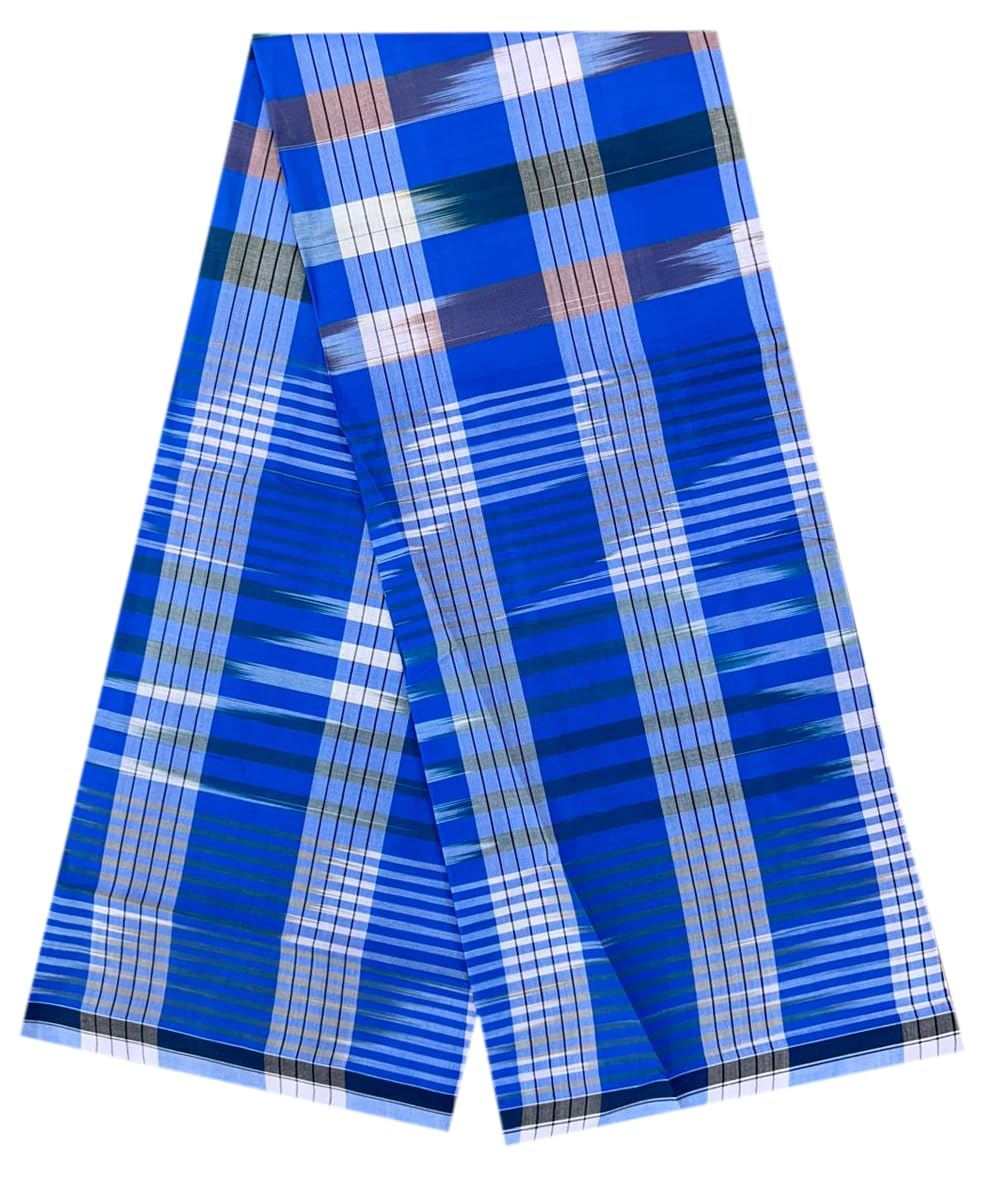 ismail Men's Pure Cotton Unstitched Lungi Light Weight And Comfortable sil400-picture-34