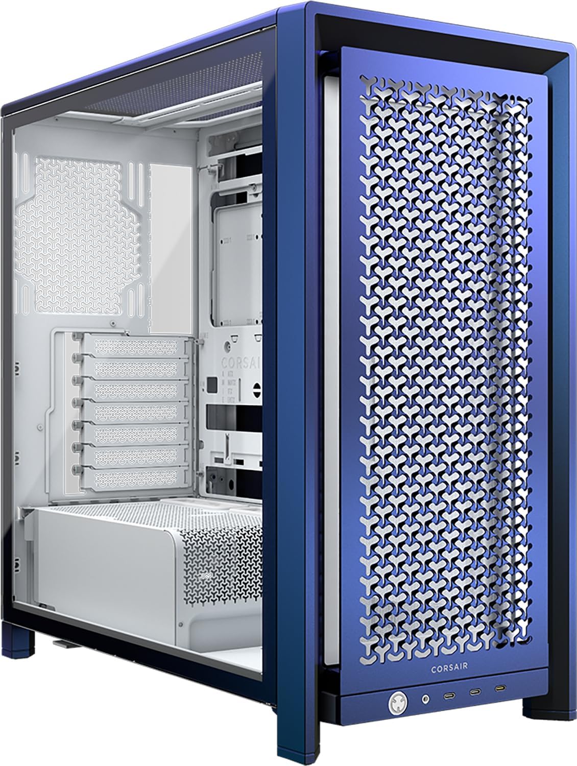 CORSAIR Frame 4000D Vault Series Modular Mid-Tower ATX PC Case – High Airflow, InfiniRail Fan Mounting System, Modular Customization, Spacious Interior, GPU Anti-Sag – Nova