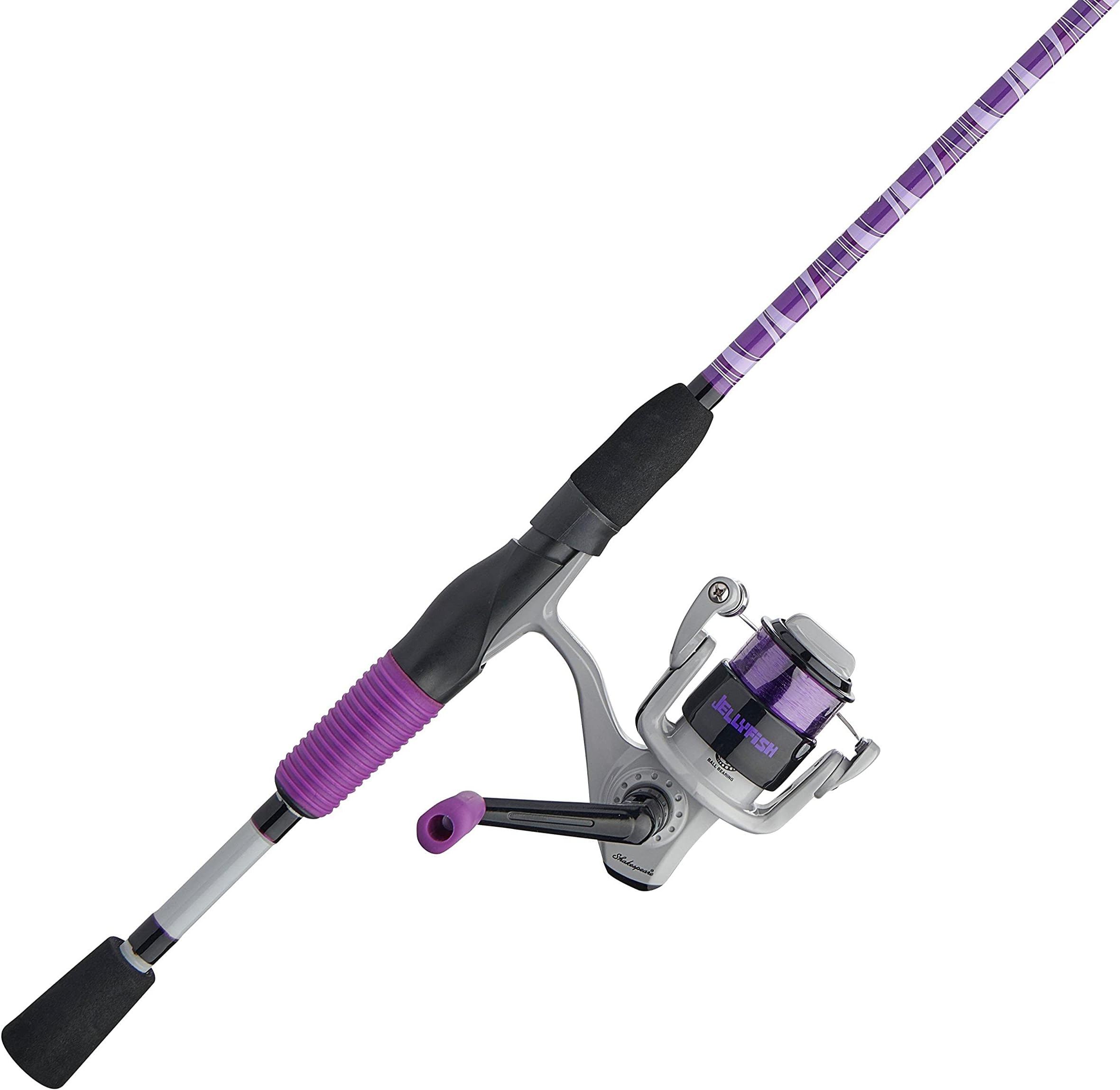 Jellyfish Spincast Reel and Fishing Rod Combo