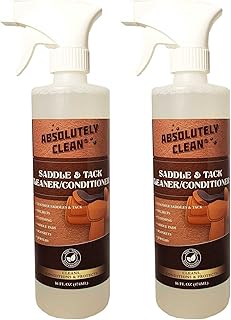 Absolutely Clean Amazing Saddle & Tack Cleaner and Conditioner - Cleans Helmets, Clothing, Saddle Pads, Blankets & More - ...