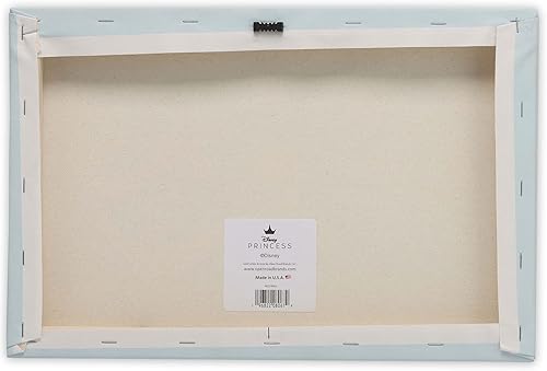 Miniatura 9 de Open Road Brands Disney - Lienzo decorativo de pared con diseño de La Sirenita Ariel, escena subacuática, para decoración del hogar