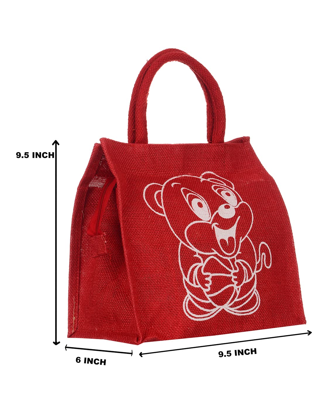 Jute Shopping Bags - Pack of 4 -2